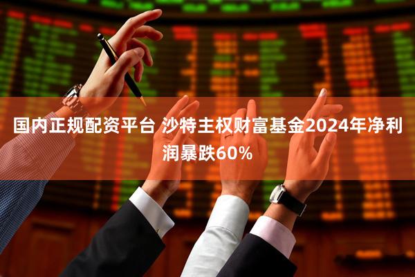 国内正规配资平台 沙特主权财富基金2024年净利润暴跌60%